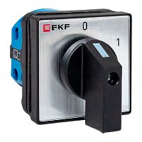 Переключатель кулачковый ПК-1-11 10А 1P «0-1» IP65 EKF | код pk-1-11-10-65 | EKF