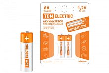 Аккумулятор AA-2700 mAh Ni-MH BP-2 TDM | код SQ1702-0072 | TDM