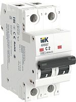 Выключатель автоматический модульный 2п C 2А M06N-DC ARMAT | код AR-M06N-2-C002DC | IEK