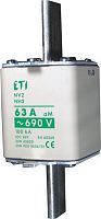 Предохранитель NH-000/аМ 6A 690V KOMBI | код 004181403 | ETI