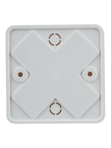 Коробка распаячная КМ для открытой проводки 75х75х20мм белая | код UKO10-075-075-020-K01-E | IEK фото 2