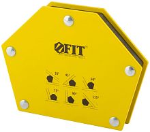 Угольник для сварки магнитный тип "шестигранник" усилие до 23кг FIT 81806