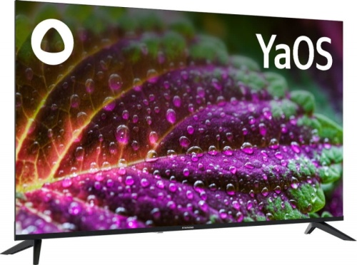 Телевизор LED Starwind 50 SW-LED50UG403 Яндекс.ТВ Frameless черный 4K Ultra HD 60Hz DVB-T DVB-T2 DVB-C DVB-S DVB-S2 USB WiFi Smart TV | код 1882012 | STARWIND