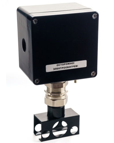 Коробка клеммная взрывозащищенная MT с металлической опорой для подключения от 1 до 3-х плоских греющих кабелей | код Extherm sborka 2PМ/3D | EXTHERM