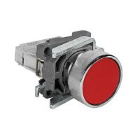 Кнопка КМЕ4511мС-красный-1но+1нз-цилиндр-IP54-КЭАЗ | код 354448 | КЭАЗ