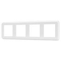 Рамка пластиковая FRM-VERSA-PL-4-WH Arlight 045187