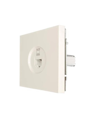 ZIMA Розетка компьютерная слоновая кость 140 LEZARD | код 704-9088-140 | LEZARD