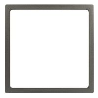 Рамка для розеток и выключателей Elegance 14-6001-16 декоративная, титан | код Б0065848 | ЭРА