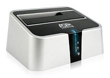 Док-станция для HDD AgeStar 3UBT2 SATA USB3.0 пластик серебристый 1 | код 581225 | AgeStar