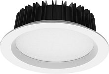 Светильник светодиодный ДВО-15w 4000К 1200Лм IP65 белый | код 41616 | Feron