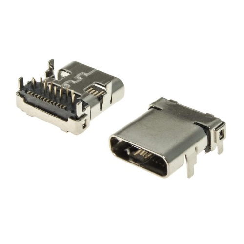 Разъём USB RUICHI USB3.1 TYPE-C 24PF-002, 24 контакта | код 107846 | Ruichi