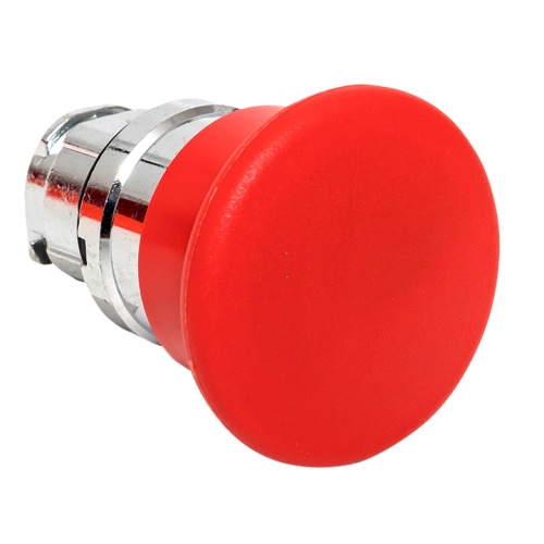 Исполнительный механизм кнопки XB4 "Грибок" красный возвратный без фиксации без подсветки PROxima | код XB4BC-R | EKF