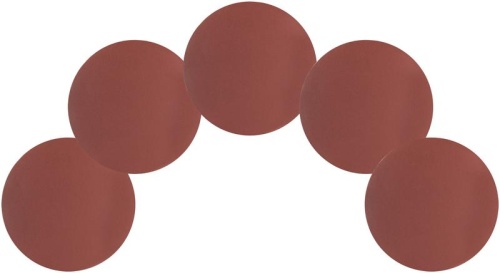 Круг шлифовальный сплошной (липучка) 125мм Р 600 алюм./оксидные (уп.5шт) КУРС 39797 фото 5