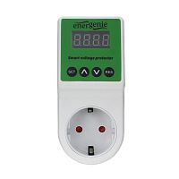 Реле напряжения c дисплеем Energenie EHB8-2, 15A, белое | код EHB8-2 | Energenie