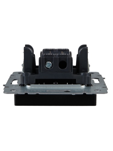 BRITE Выключатель 1-клавишный проходной 10А ВС10-1-6-БрЧ черный | код BR-V12-0-10-K02 | IEK фото 6 BRITE Выключатель 1-клавишный проходной 10А ВС10-1-6-БрЧ черный | код BR-V12-0-10-K02 | IEK фото 6