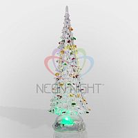 Фигура светодиод. "Елочка" (батарейки 3хAA в компл.) 1LED 25см RGB 4.5B IP20 | код 513-024 | Neon-Night