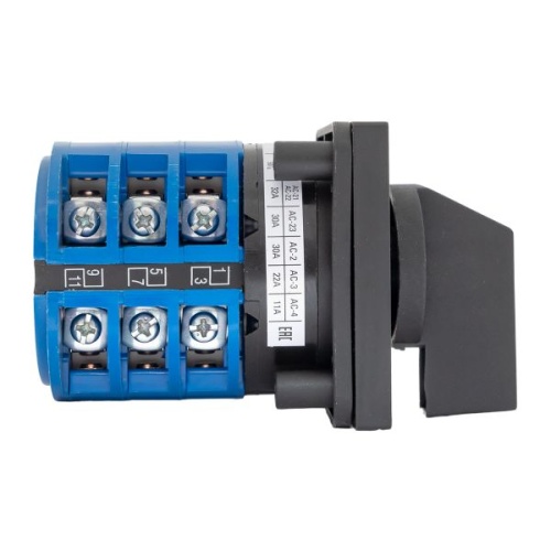 Переключатель кулачковый ПК-1-43 32А 3P "1-0-2" PROxima | код pk-1-43-32 | EKF фото 4 Переключатель кулачковый ПК-1-43 32А 3P "1-0-2" PROxima | код pk-1-43-32 | EKF фото 4