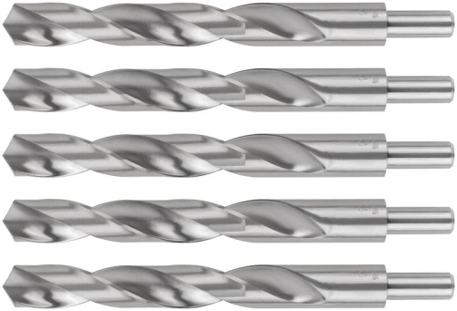 Сверла по металлу HSS, угол заточки 118град, 20,0X205 мм, (5 шт.) | код 35596М | FIT фото 7 Сверла по металлу HSS, угол заточки 118град, 20,0X205 мм, (5 шт.) | код 35596М | FIT фото 7