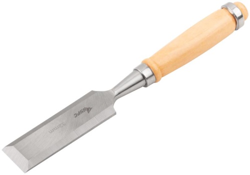 Стамеска с деревянной ручкой 32 мм | код 42959 | FIT фото 2