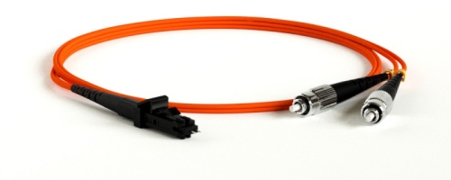 Патч-корд волоконно-оптический (шнур) MM 62.5/125 FC-LC 2 мм duplex LSZH 5 м черный, Hyperline FC-D2-62-FC/PR-LC/PR-H-5M-LSZH-BK | код 403423 | Hyperline