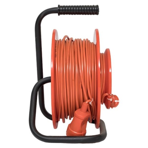 Удлинитель на катушке "Атлант 2,0" 1 гнездо 40м без заземления ПВС 2*0,75 6А/1,3кВт PROxima | код UKA02-06-275-1-40 | EKF фото 4