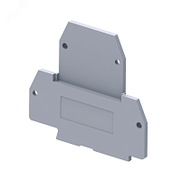 Крышка концевая для клеммы проходной OptiClip EPODL2,5-серый | код 289809 | КЭАЗ