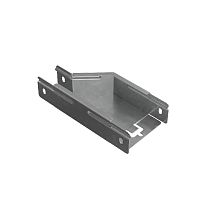 Переходник для лотка левый 50х50-100 сталь 1мм "ПЛЮС" PDplus50-50-100-L КМ PL0691