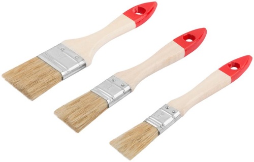 Набор кистей "Оптима" 19; 25; 38мм (3 предмета) КУРС 00914 фото 2