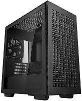 Корпус Deepcool CH370 черный без БП mATX 7x120mm 4x140mm 1xUSB2.0 1xUSB3.0 audio bott PSU | код 1800413 | DEEPCOOL