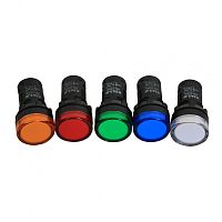 Лампа AD22DS(LED) матрица D22мм синий 24В AC/DC | код 303941 | КЭАЗ
