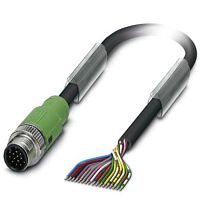 Кабель для датчика / исполнительного элемента SAC-17P-MS/ 5,0-PVC SCO | код 1555282 | PHOENIX CONTACT