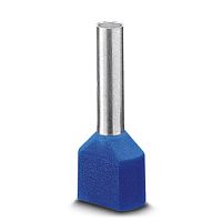 Кабельный наконечник AI-TWIN 2X 2,5 -16 BU | код 1200281 | PHOENIX CONTACT