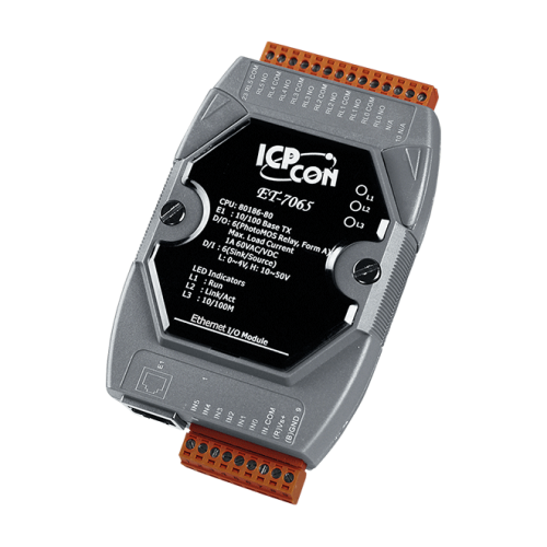 ET-7065 CR 6-channel Photo-Mos Relay Output and 6-channel Isolated Digital Input Module with 32-bit Co | код 00-06018186 | ICP DAS