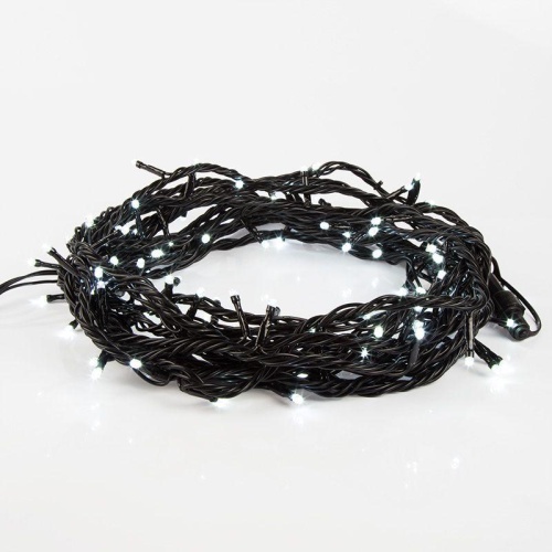 Гирлянда Твинкл Лайт 20 м, черный ПВХ, 200 диодов, белый | код 303-145 | Neon-Night Гирлянда Твинкл Лайт 20 м, черный ПВХ, 200 диодов, белый | код 303-145 | Neon-Night