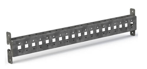 Рейка монтажная перфорированная с внешним креплением Д400 AleSta (уп.2шт) EKF AleSta-ART400 Рейка монтажная перфорированная с внешним креплением Д400 AleSta (уп.2шт) EKF AleSta-ART400