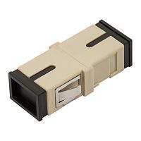 Адаптер оптический LANMASTER SC без фланцев, MM, симплексный | код LAN-SC/NF-AM-MM | LANMASTER