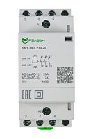 KM1.04.0.230.20 Модульный контактор 4НЗ контакта 20А (~/= 230В AC/DC) | код KM104023020 | РЕЛЕОН