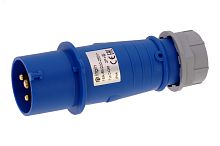 Вилка кабельная 16A/230V/1P+N+E/IP44 | код CA248 | INPIN