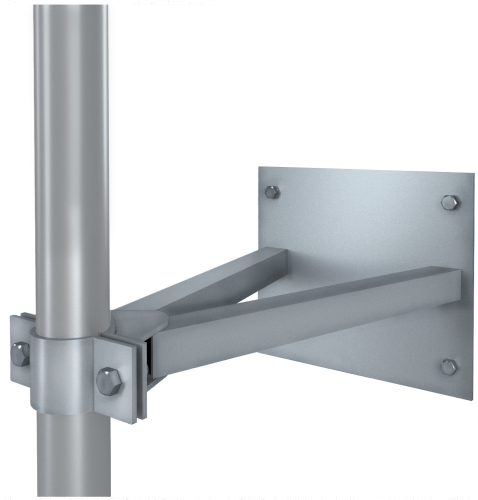 Кронштейн прижимной для трубы D=90мм PROxima | код kpms-90 | EKF Кронштейн прижимной для трубы D=90мм PROxima | код kpms-90 | EKF