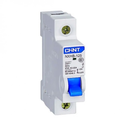 Выключатель нагрузки NXHB-125 1P 80A соответствует стандарту ROHS (CHINT) | код 193170 | CHINT