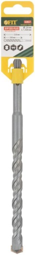 Бур по бетону SDS PLUS профи W-образная вставка двойная спираль 14х210мм FIT 32817 фото 3