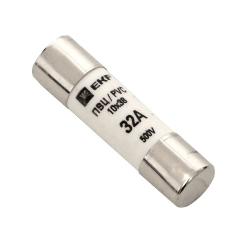 Плавкая вставка цилиндрическая ПВЦ (10х38) 32А PROxima | код pvc-10x38-32 | EKF фото 2 Плавкая вставка цилиндрическая ПВЦ (10х38) 32А PROxima | код pvc-10x38-32 | EKF фото 2