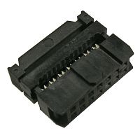 Разъём IDC-14F RUICHI, 14 контактов | код 54996 | Ruichi
