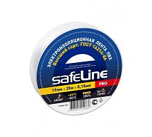 Изолента Safeline 19/25 белый | код 9373 | SafeLine