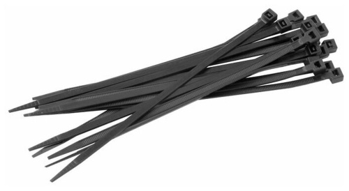 Хомут 7.2х250 черный нейлон (100шт) | код. plc-cb-7.2x250 | EKF