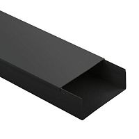 Кабель-канал KK-B-100-40 черный 100x40мм 8м | код Б0061613 | ЭРА