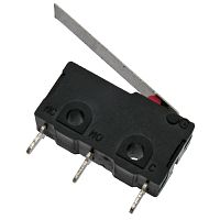 Микропереключатель с рычагом RUICHI SM5-03P, ON-(ON) SPDT 3P, 3 А, 250 В | код 64471 | Ruichi