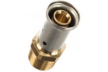 Муфта пресс 16х1/2'НР латунь | код. 17P-1604 | Henco