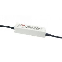 Источник питания AC-DC, 25Вт, вход 90…305В AC, 47…63Гц /127…431В DC, выход 54В/0.47А, ККМ, изоляция 3750В AC, IP67, в кожухе 148х40х32мм, -40…+70С, димминг | код LPF-25D-54 | MeanWell
