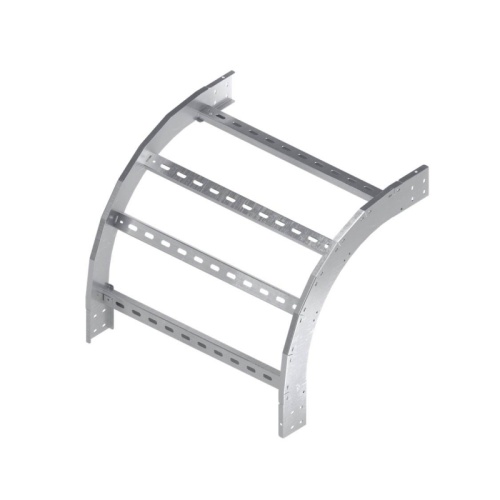 Угол лестничный вертикальный внешний 90 градусов 150х400, R600 | код ULOD654 | DKC